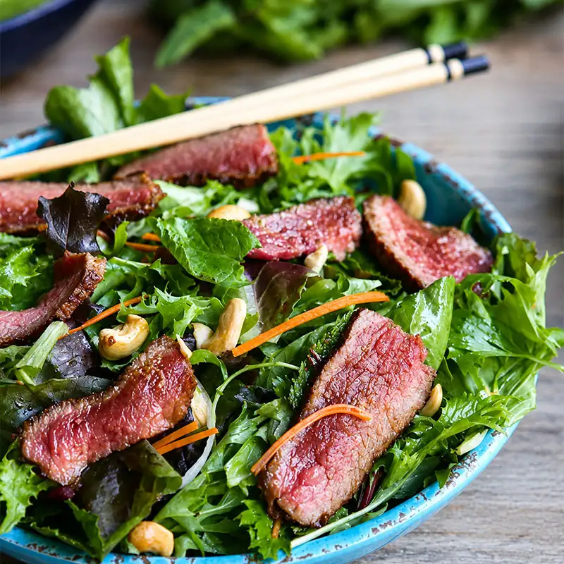 Salade bœuf
