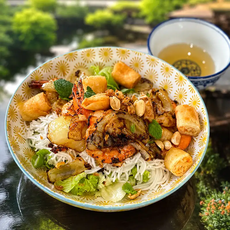 Bo bun crevette