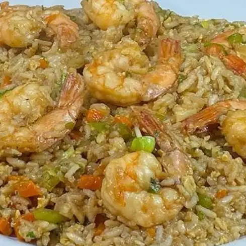 Riz thaï piquant poulet ou crevette